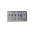  Klinknagel snelsluiting plastic gesp 100 stuks 
